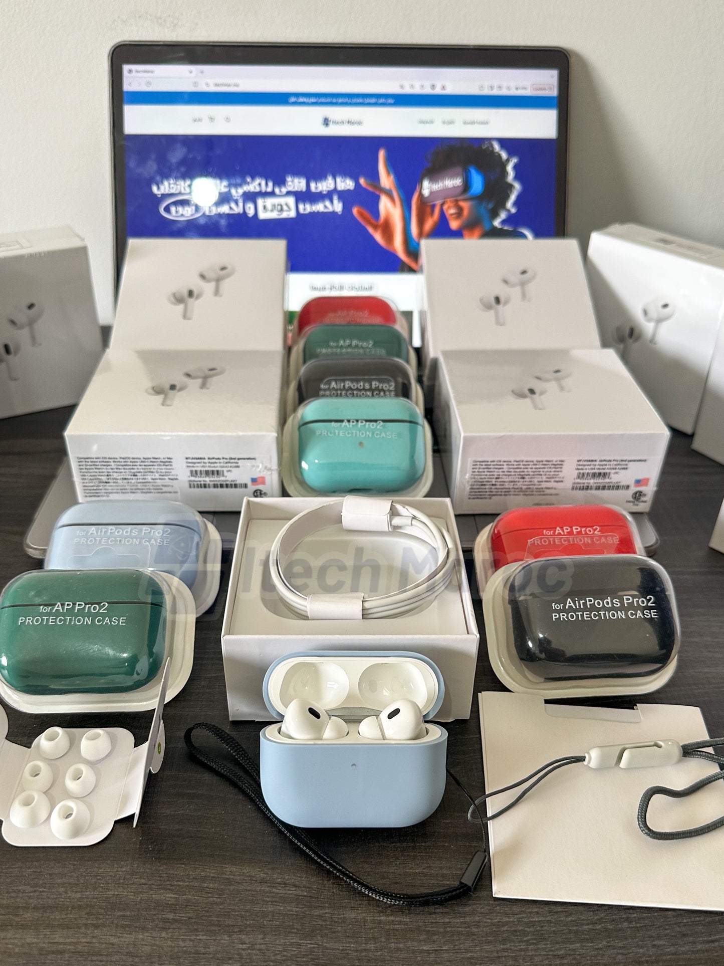 ©AirPods Pro 2ᵉ génération Identique à l’Original avec Pochette Gratuite 🎁