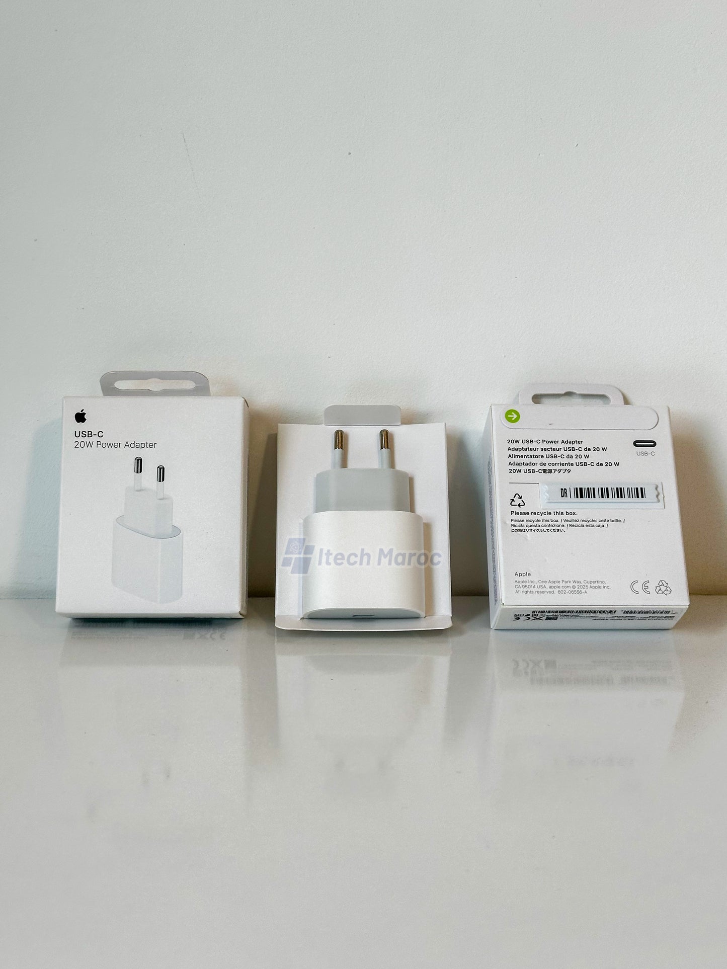 Chargeur Apple Original 20W + Câble | 100% Authentique avec Garantie